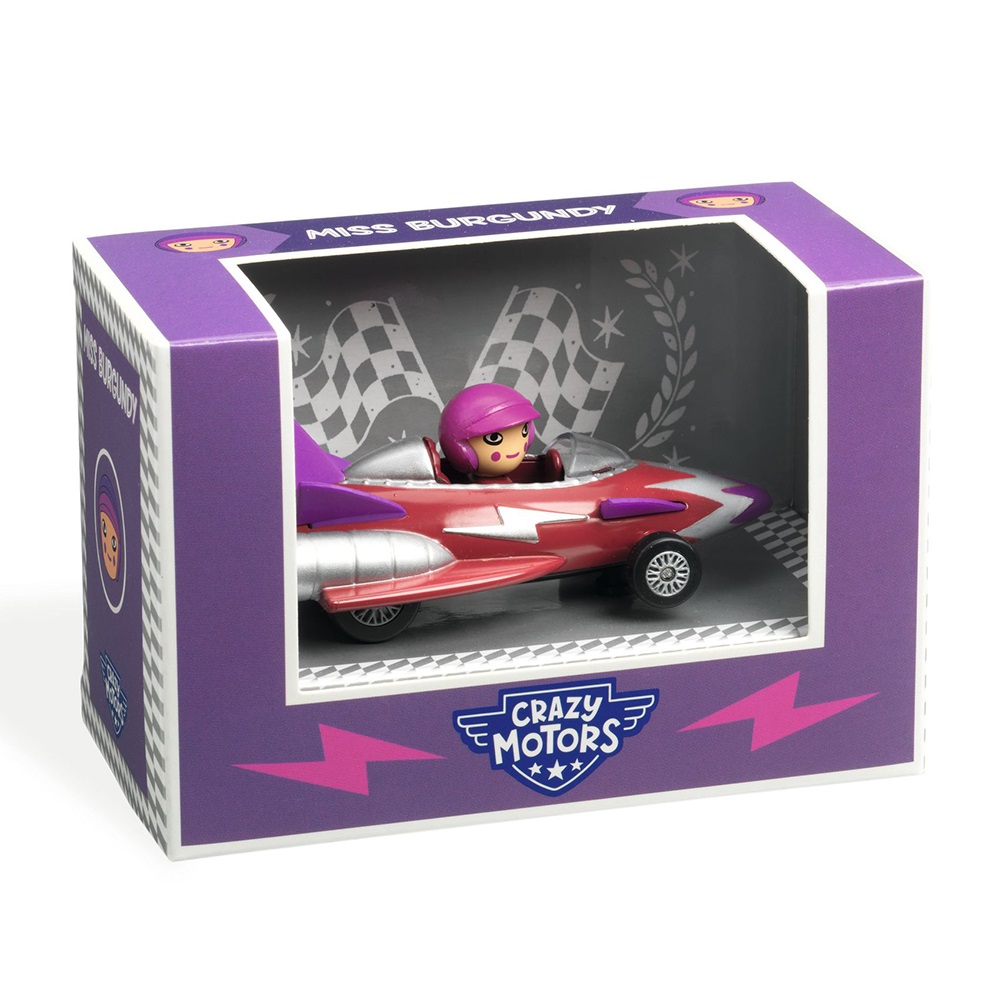 Djeco Toys and games Crazy motors Miss Burgundy