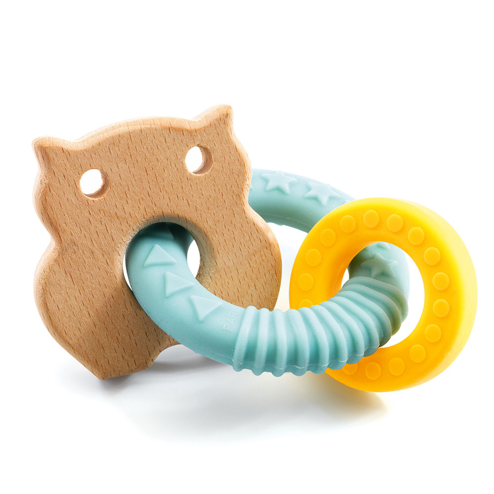 Djeco Early years - Baby white BabyBobi