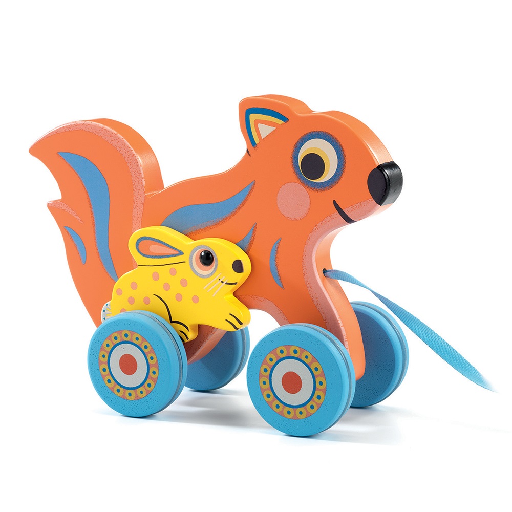 Djeco Early years - Pull along toys Max & Ola