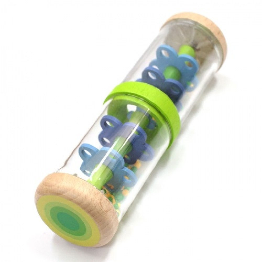 Djeco Rattles Green rain shaker Piti rain Green
