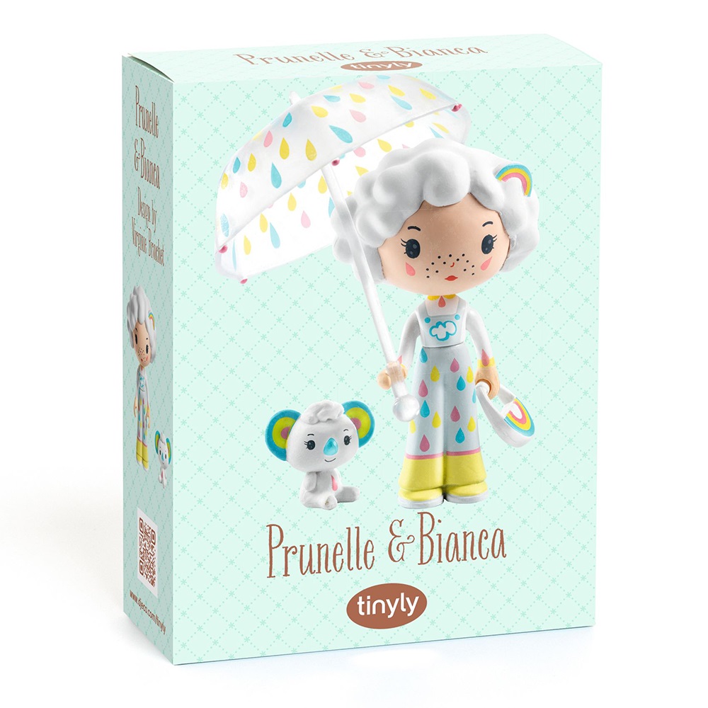 Djeco Φιγούρα Tinyly Prunelle & Bianca