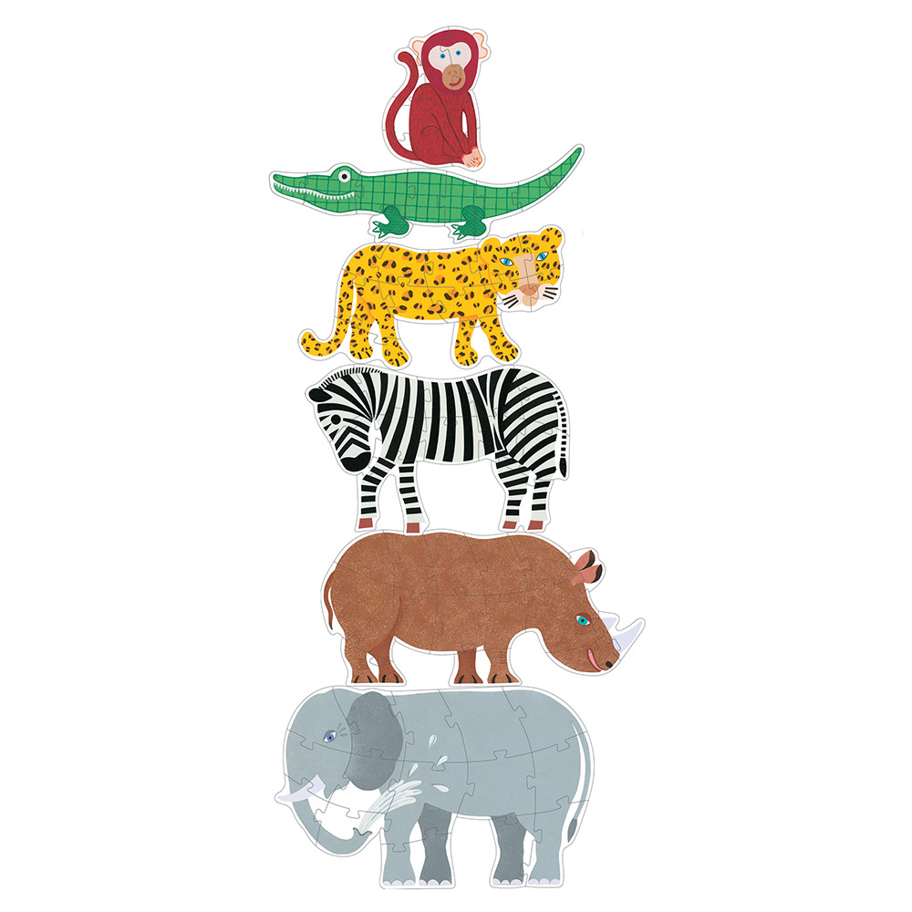 Djeco Puzzles - Progressive puzzles Henri & friends