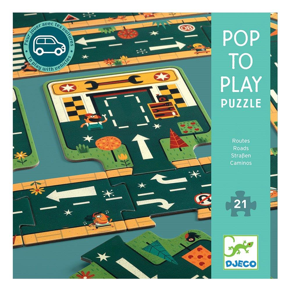 Djeco Imaginary world - Pop to play Roads