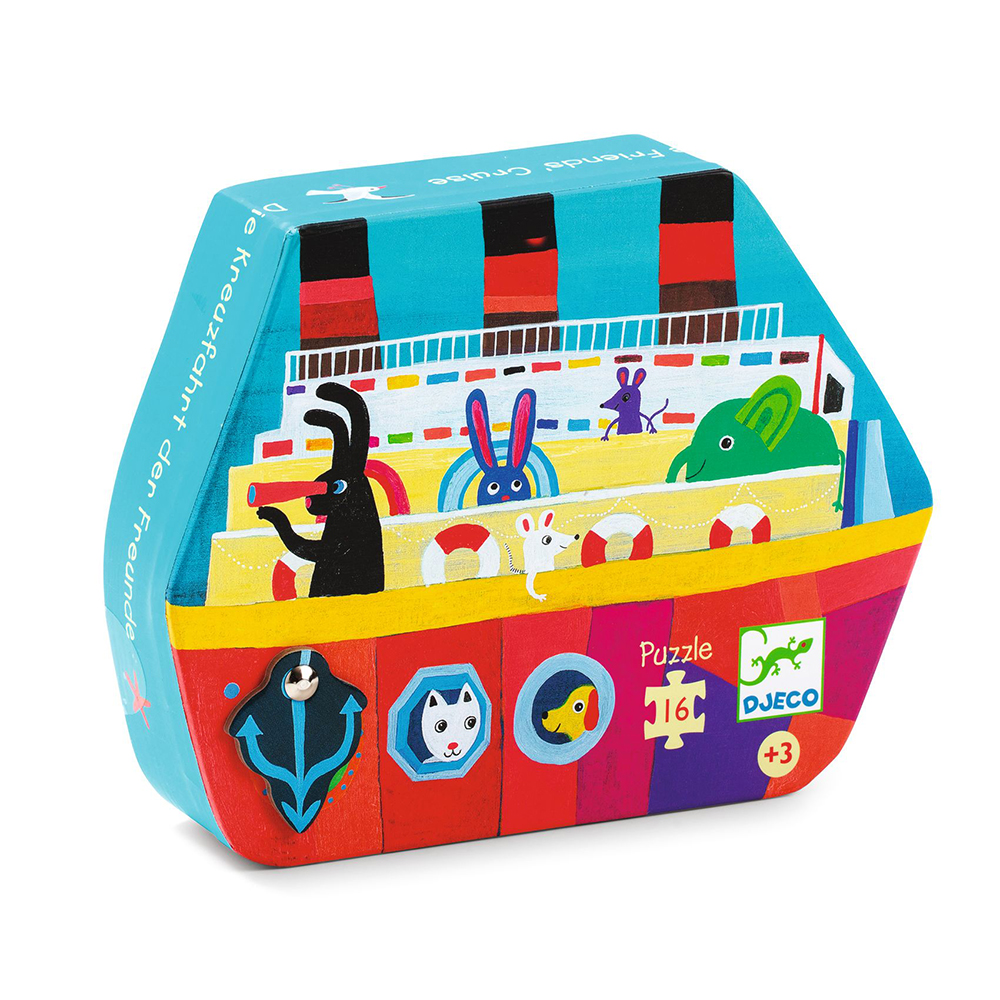 Djeco Toys and games Puzzles - Silhouette puzzles The friends’ cruise
