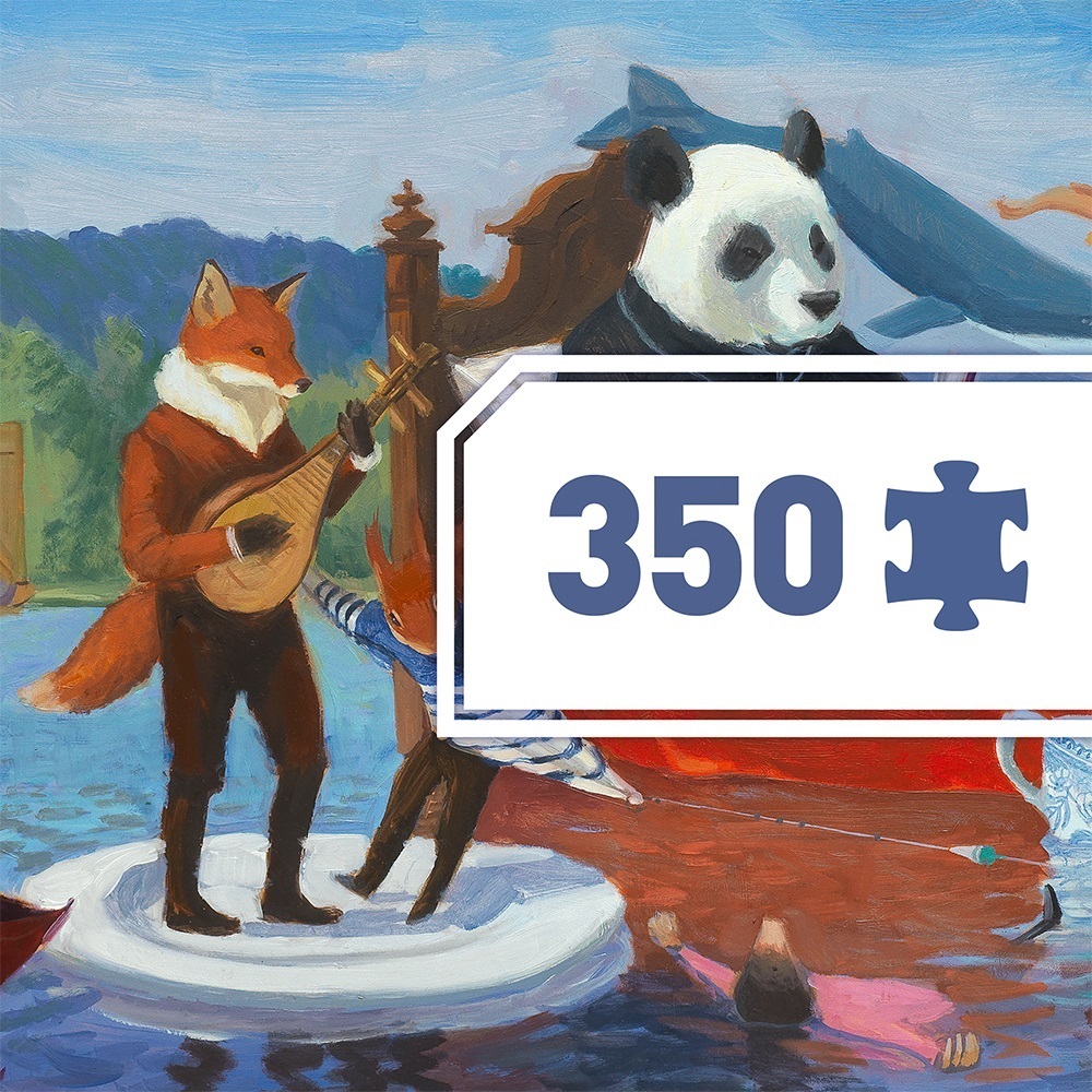 Djeco Puzzles - Puzzles gallery Summer Lake - FSC MIX