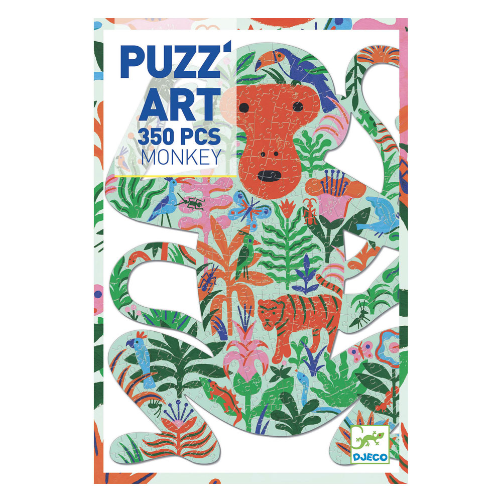 Djeco Puzzles - Puzzart Monkey 350 pcs