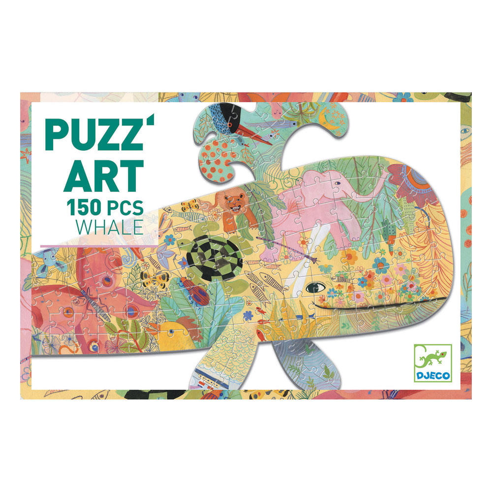 Djeco Puzzles - Puzzart Whale 150 pcs - FSC MIX