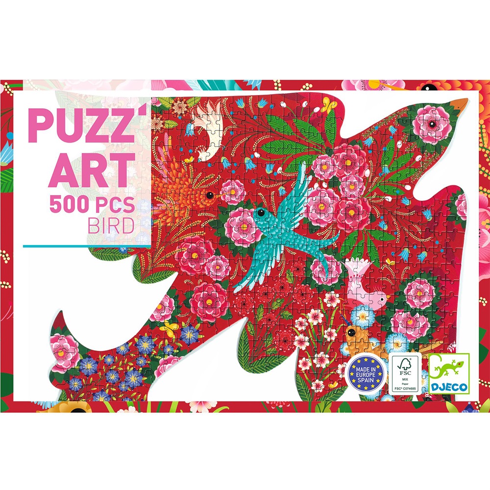 Djeco Toys and games Puzzles - Puzzart Bird