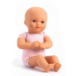 Djeco Κούκλα μωρό βινυλίου Flora 32εκ.