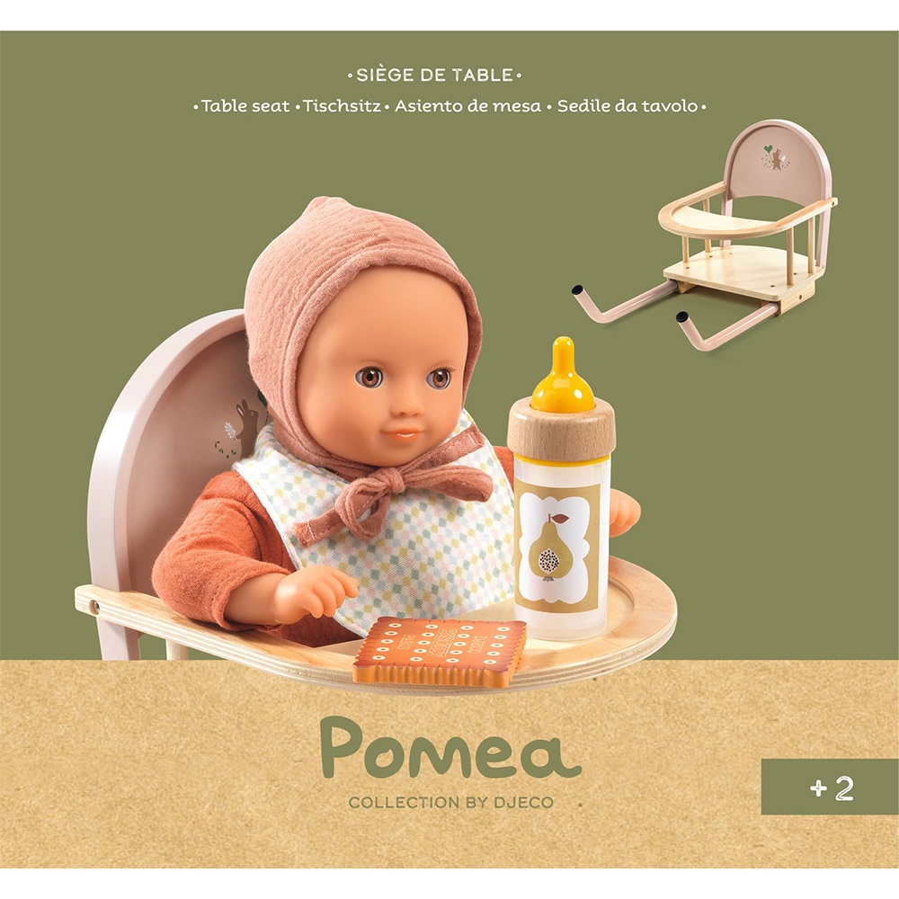 Djeco Toys and games Pomea dolls - Mealtime Table seat