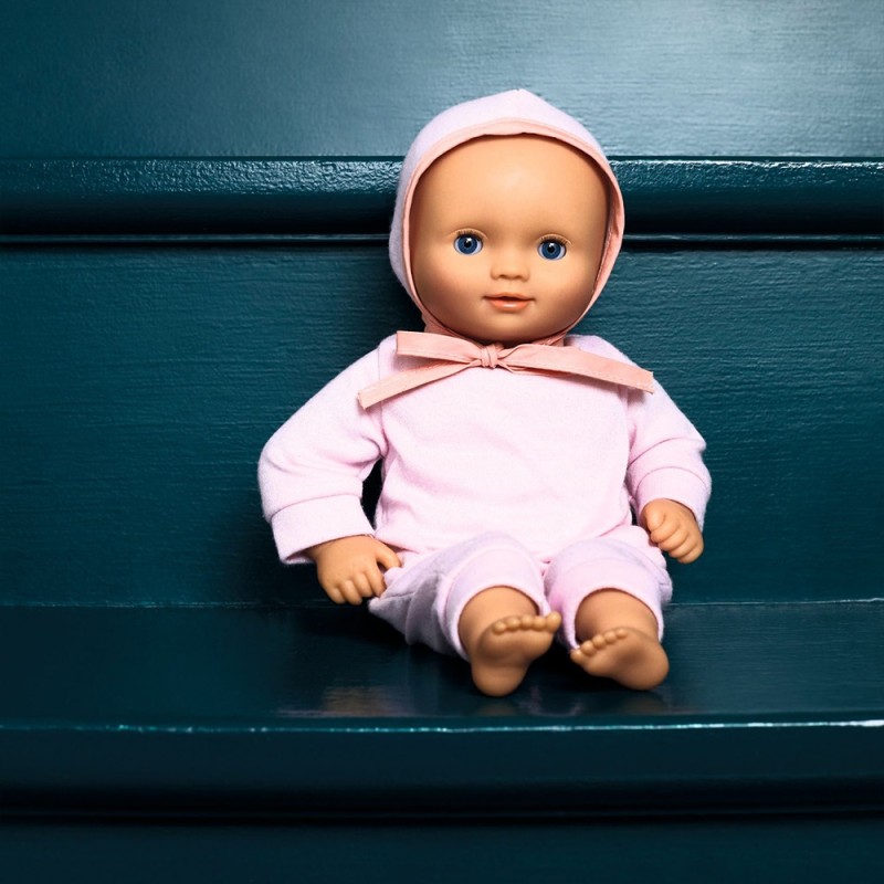 Djeco Κούκλα μωρό βινυλίου Lilas Rose 32εκ.