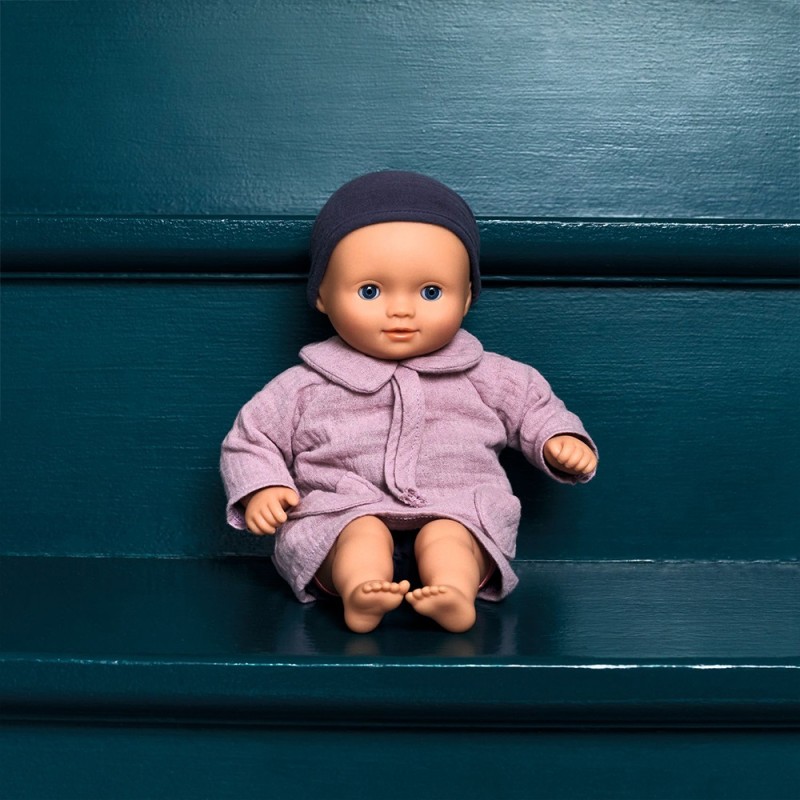 Djeco Κούκλα μωρό βινυλίου Dalhia Purple 32εκ.