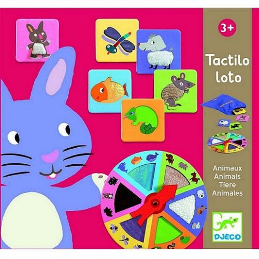Djeco Educational games Tactilo - Lotto animals