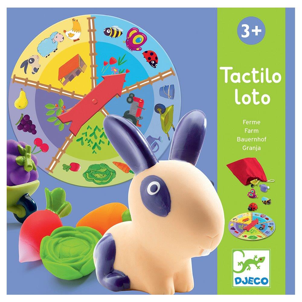 Djeco Educational games Tactilo - Lotto farm