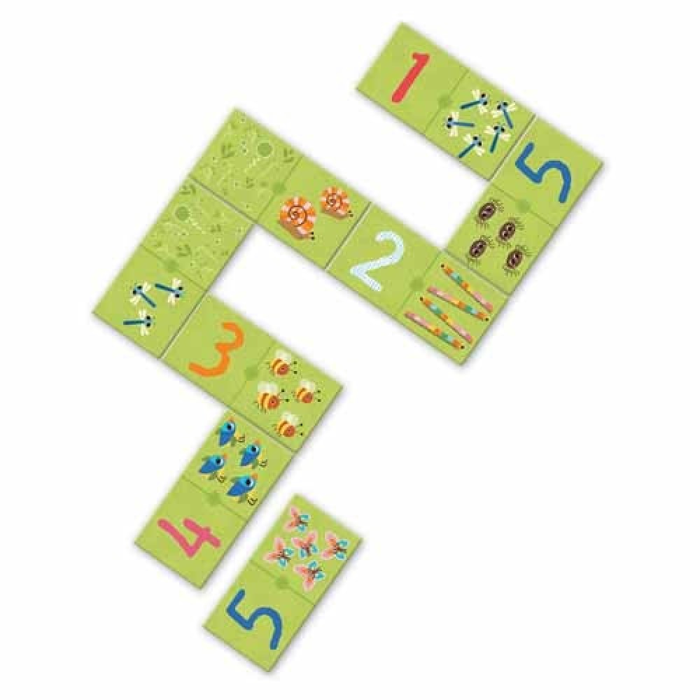Djeco Educational games Domino - 1,2,3