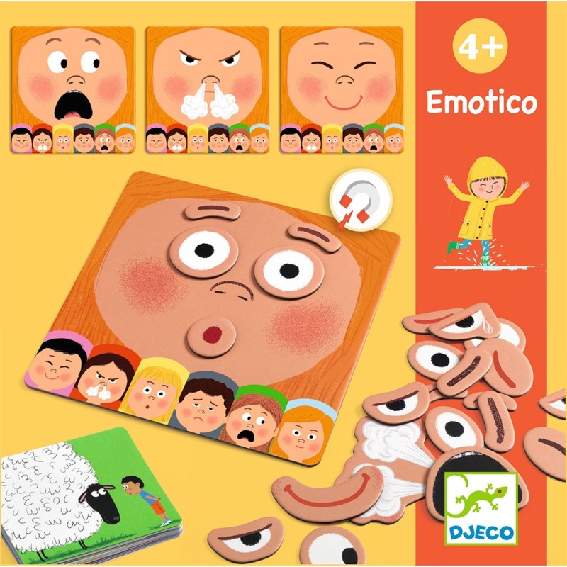Djeco Eκπαιδευτικό Παιχνίδι εκμάθησης Συναισθημάτων
