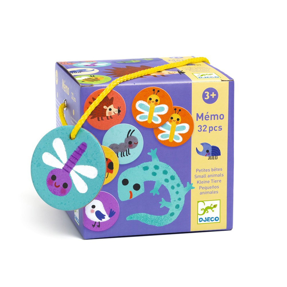 Djeco Toys and games Educational games - Memo, Loto, Domino Memo Small animals