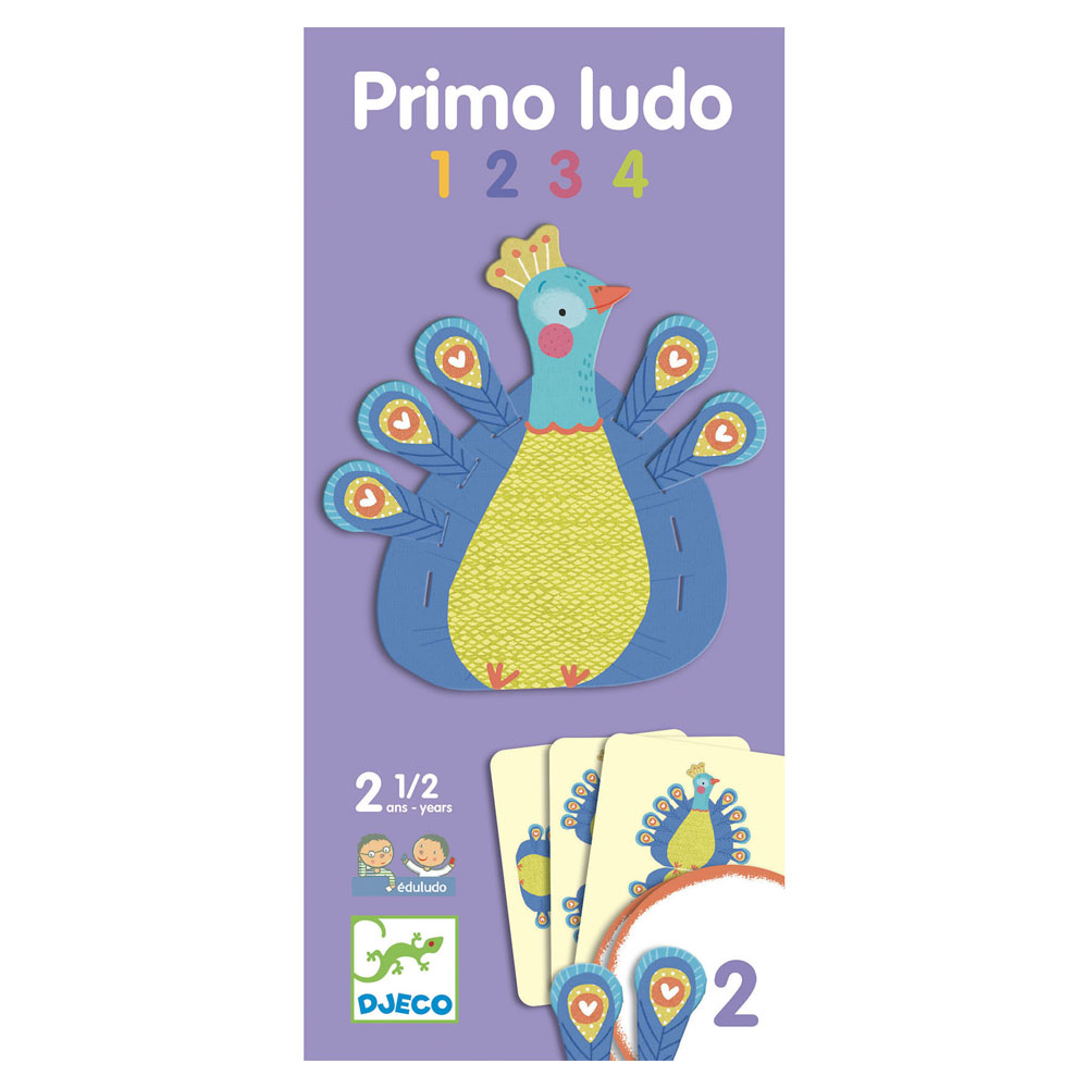 Djeco Primo Ludo - 1,2,3,4