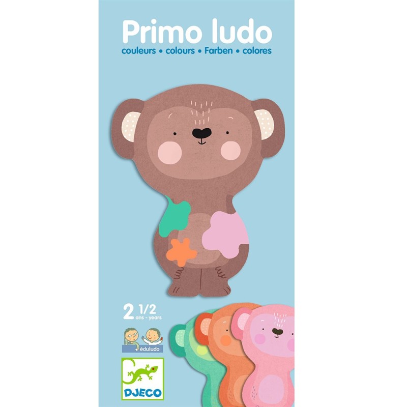 Djeco Επιτραπέζιο Primo Ludo Χρώματα