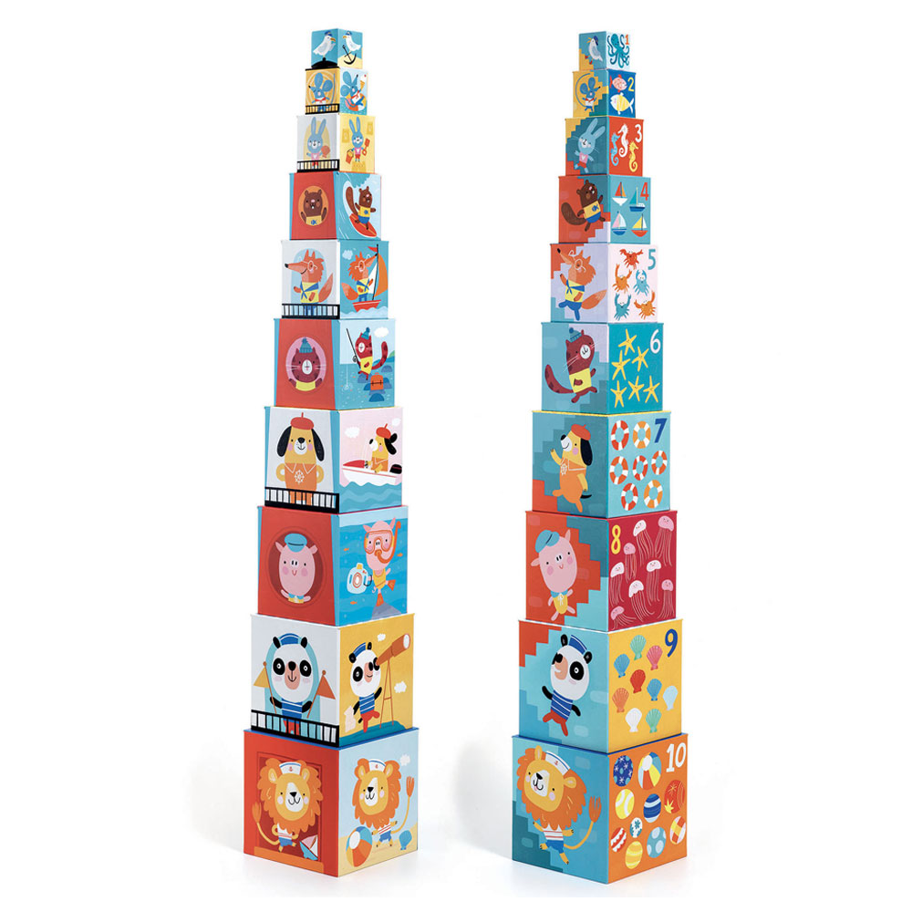 Djeco Blocks for infants Beach