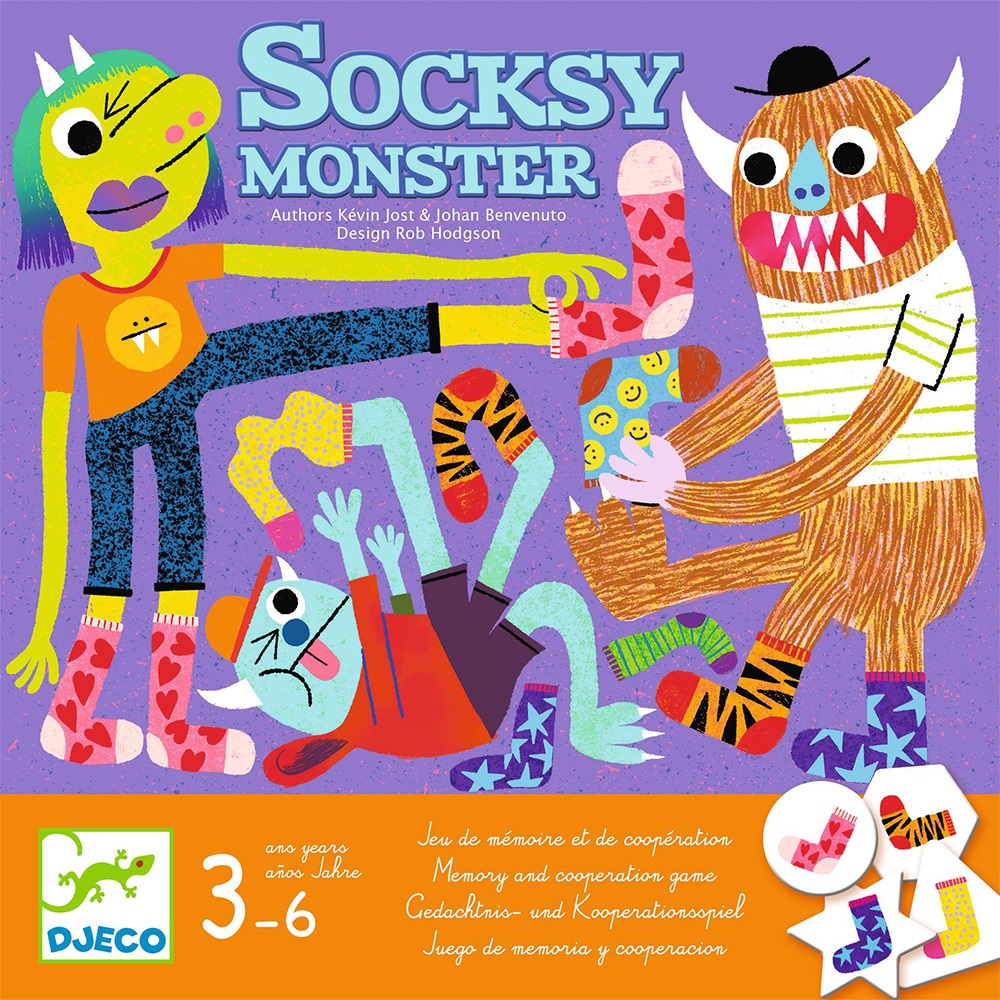 Djeco Socks y Monster