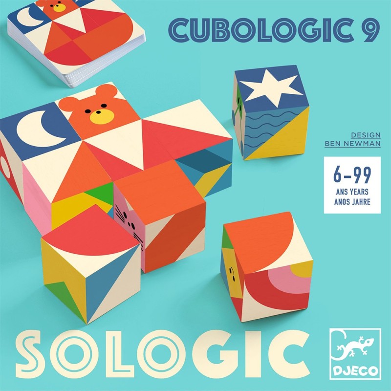 Djeco Επιτραπέζιο λογικής Cubologic 9