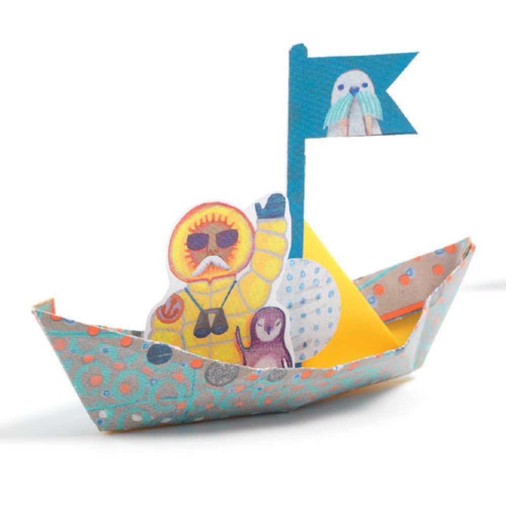 Djeco Small gift - Origami Floating boats