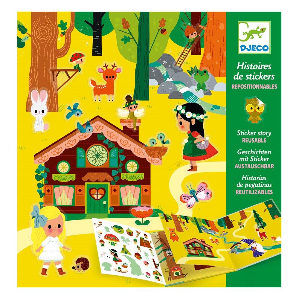 Djeco Design Small gifts - Stickers The magical forest