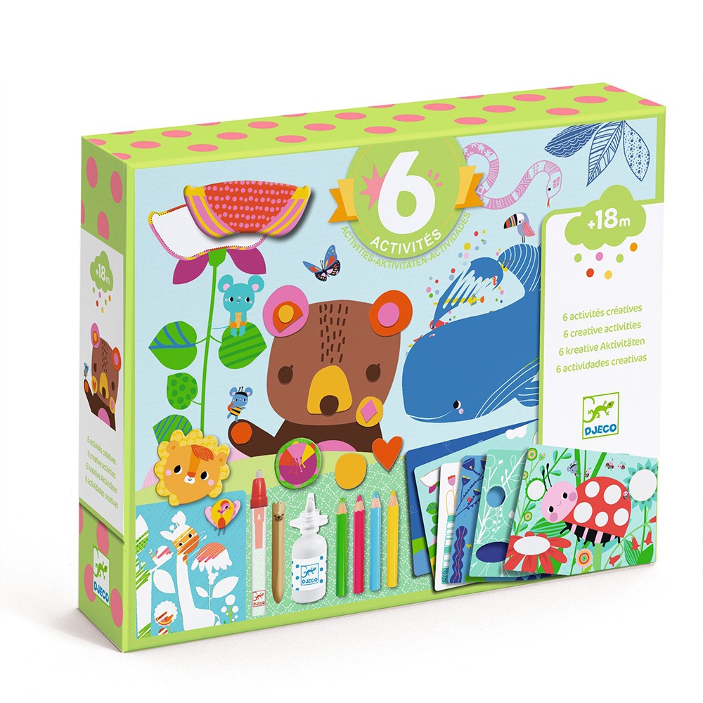 Djeco Art and craft Little ones - Multi-activity kits The mouse and his friends