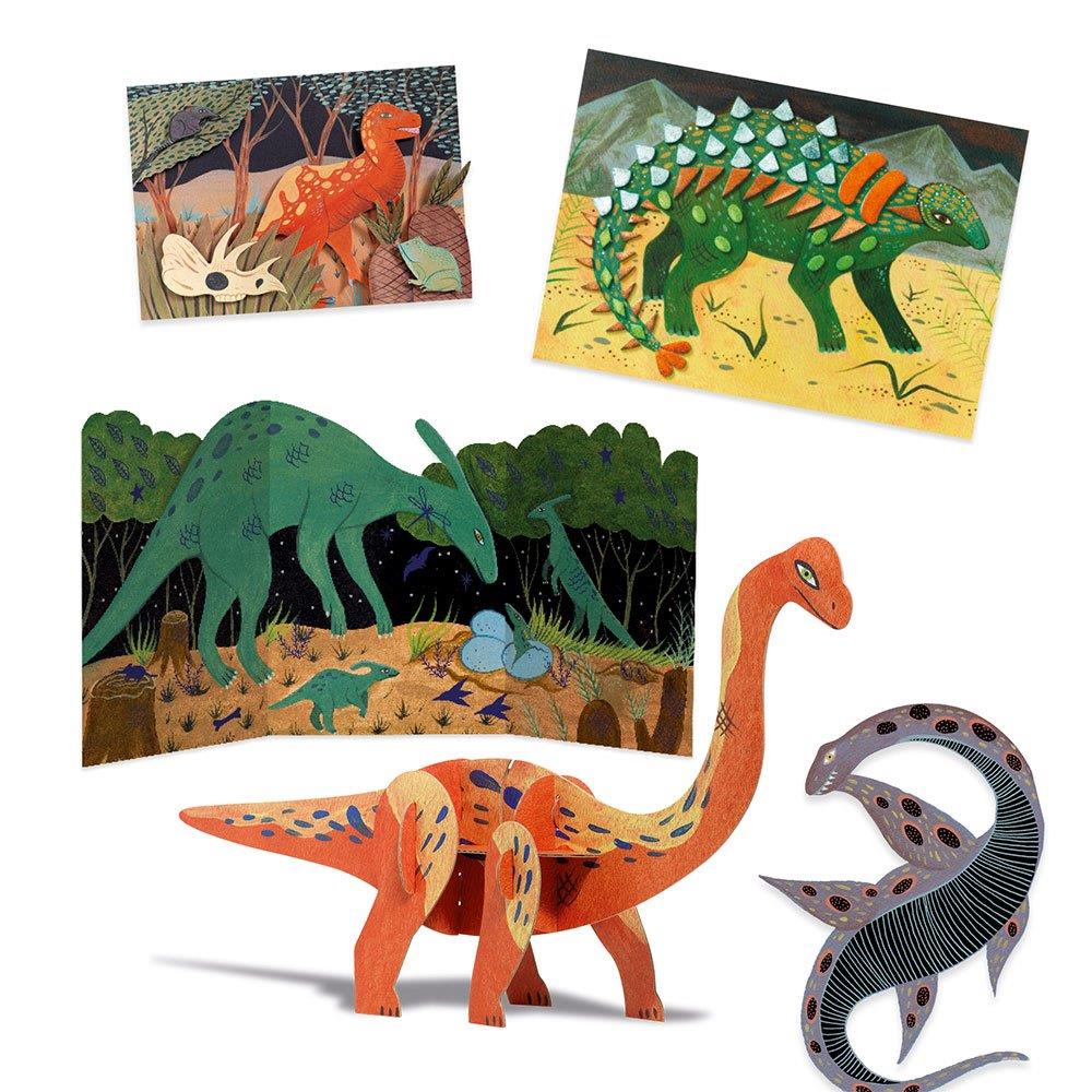 Djeco δημιουργικές δραστηριότητες Ο κόσμος των δεινοσαύρων