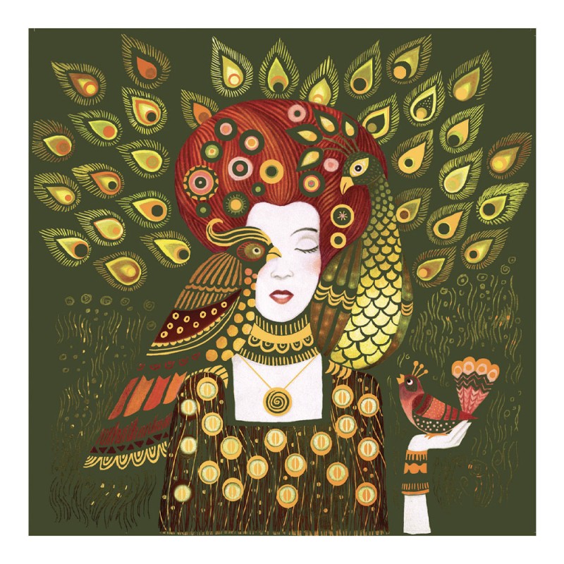 Djeco Inspired by Gustav Klimt- Δημιουργώ ξύνοντας Χρυσές θεότητες