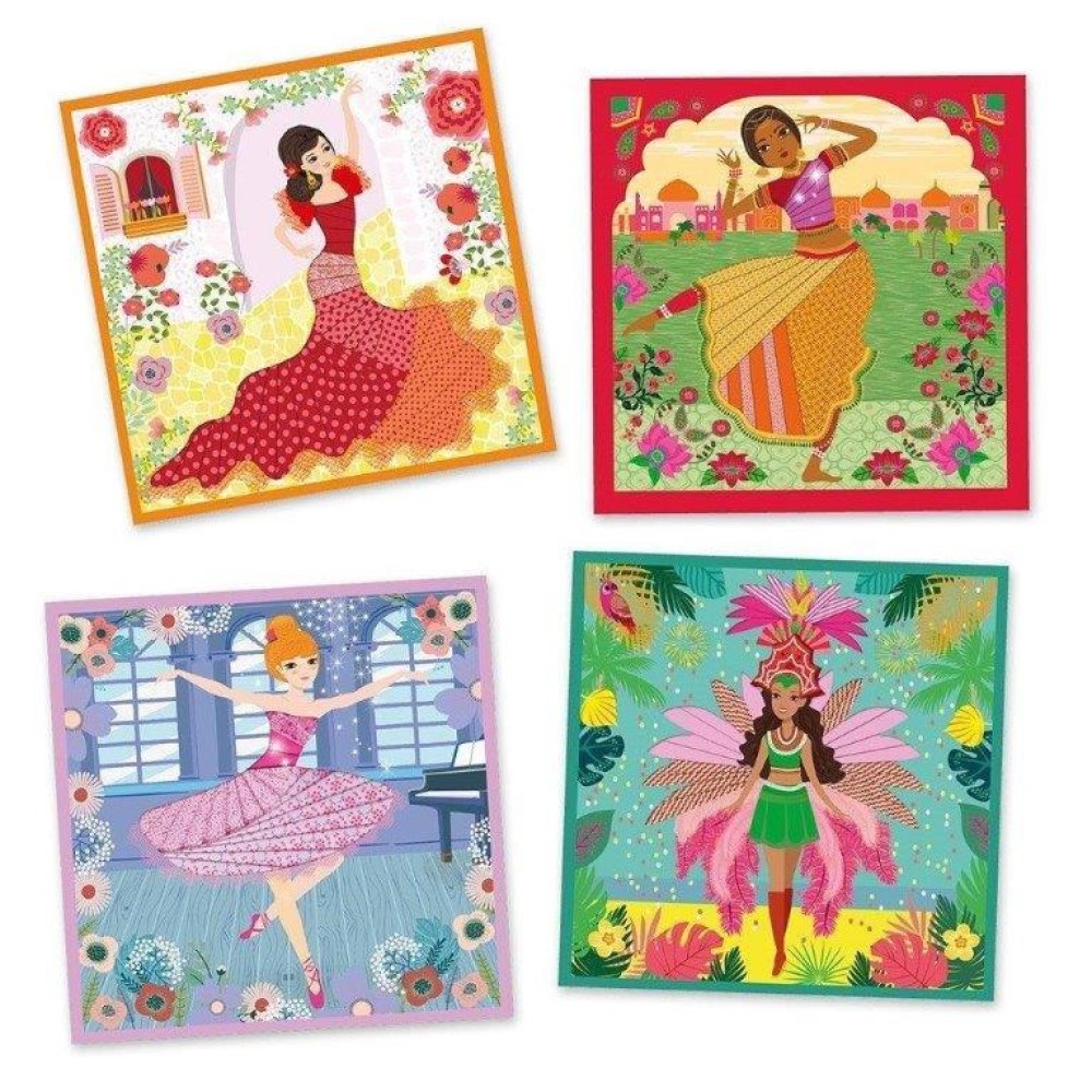 Djeco Design For older children  -Paper Creations Dancers