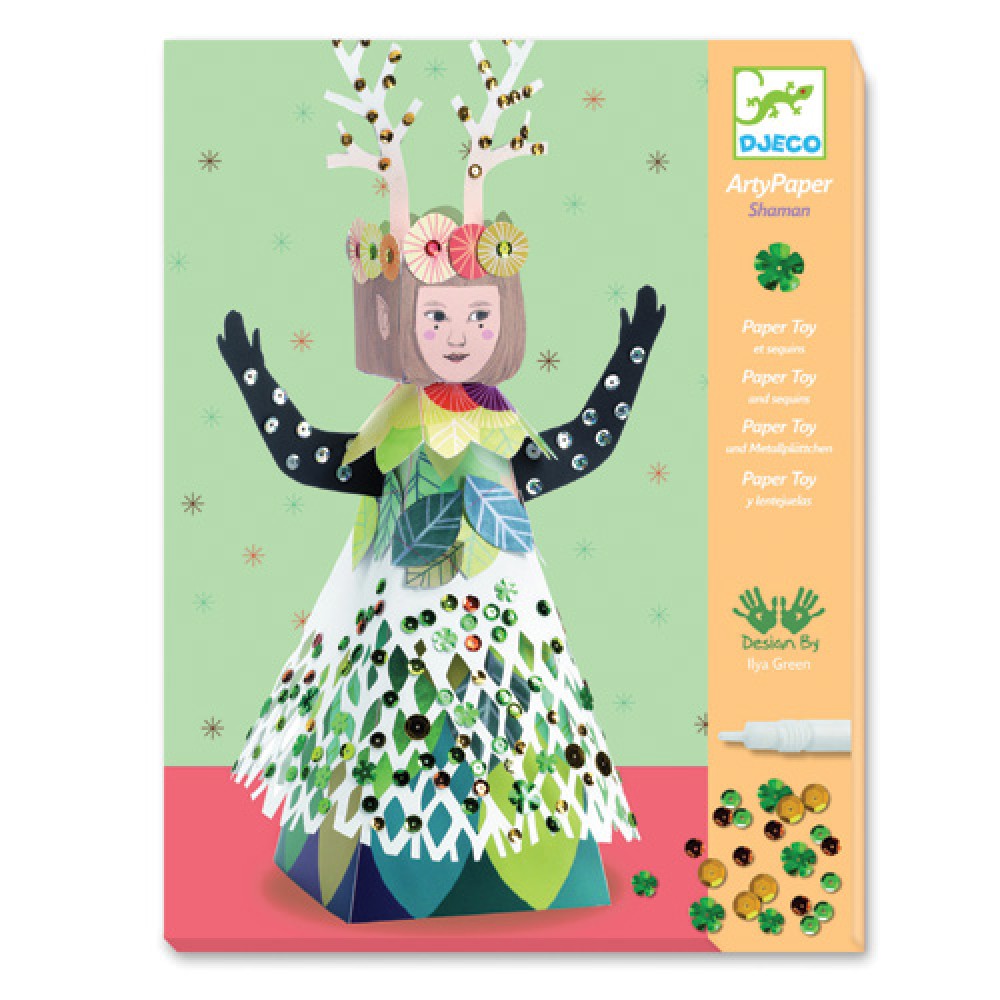 Design For older children - Arty paper Shaman