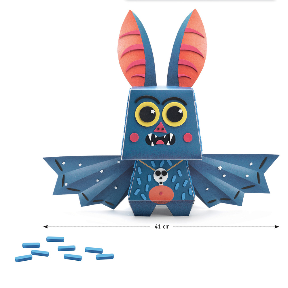 Design For older children - Arty paper Batmouss
