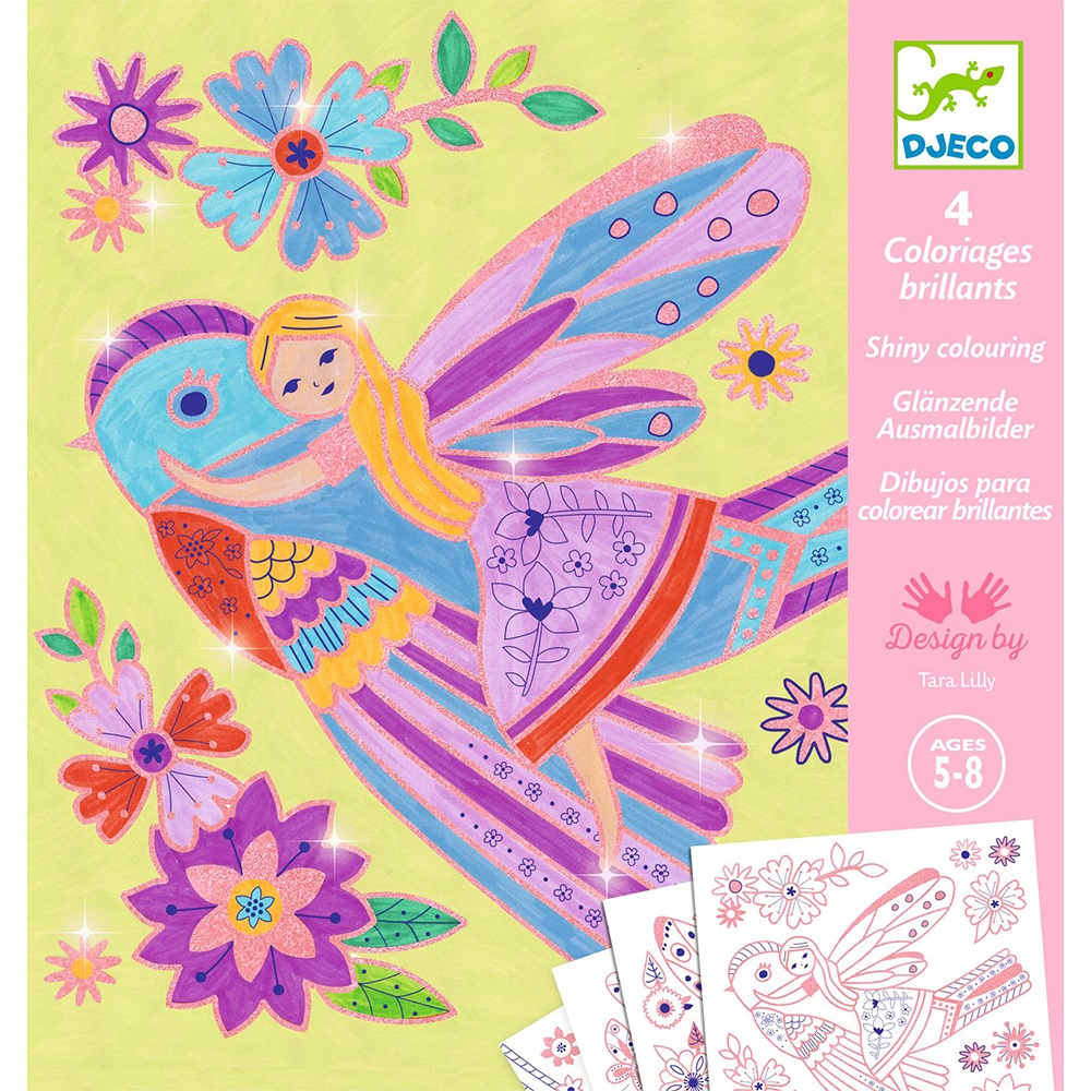 Djeco Art and craft Small gifts for older ones - Colouring surprises Little Wings