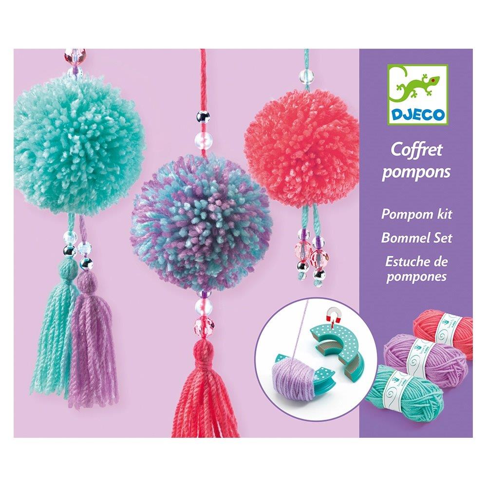 Design Needlework - Wool Pendant Pompoms