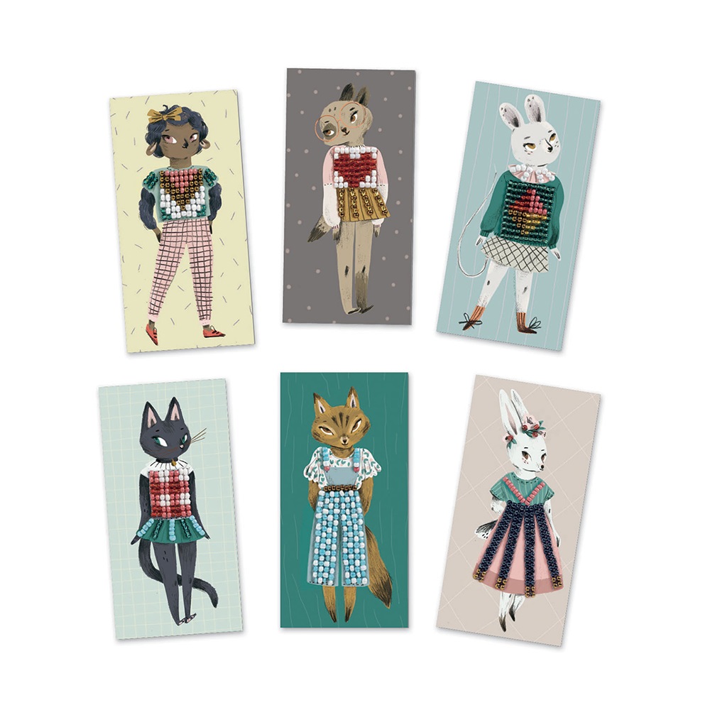 Djeco Needlework - Embroidery Kitty cats