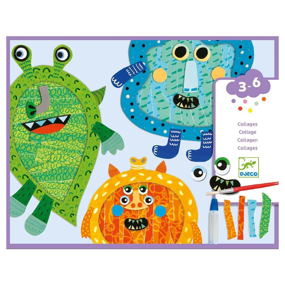 Design For little ones - Collages Tear and stick