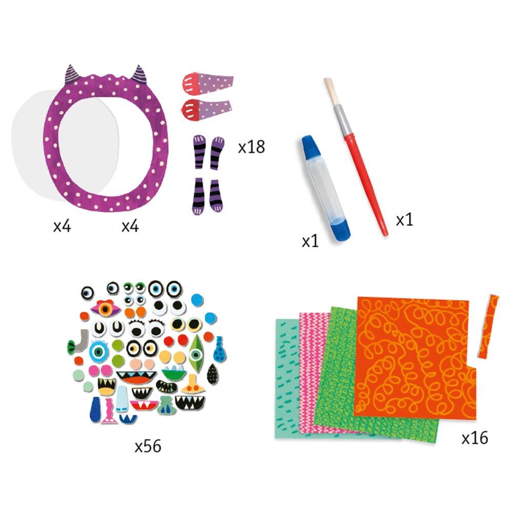 Design For little ones - Collages Tear and stick