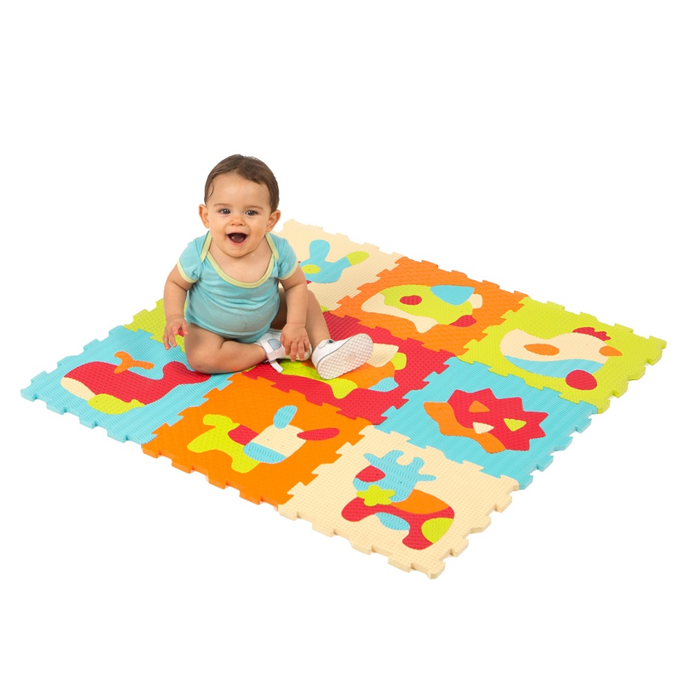 Ludi Foam puzzle pieces with animals