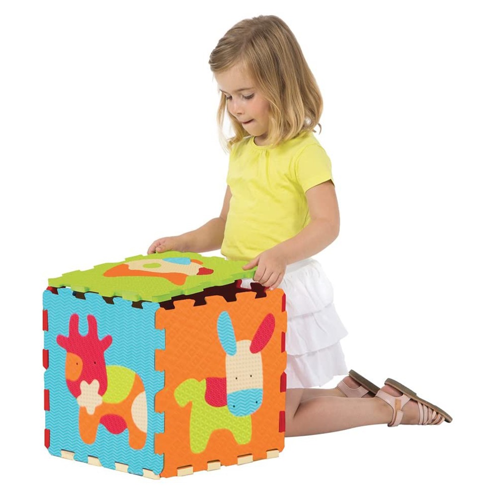 Ludi Foam puzzle pieces with animals