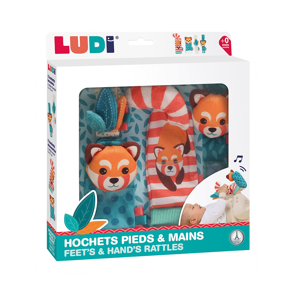 Ludi Foot and hand rattle
