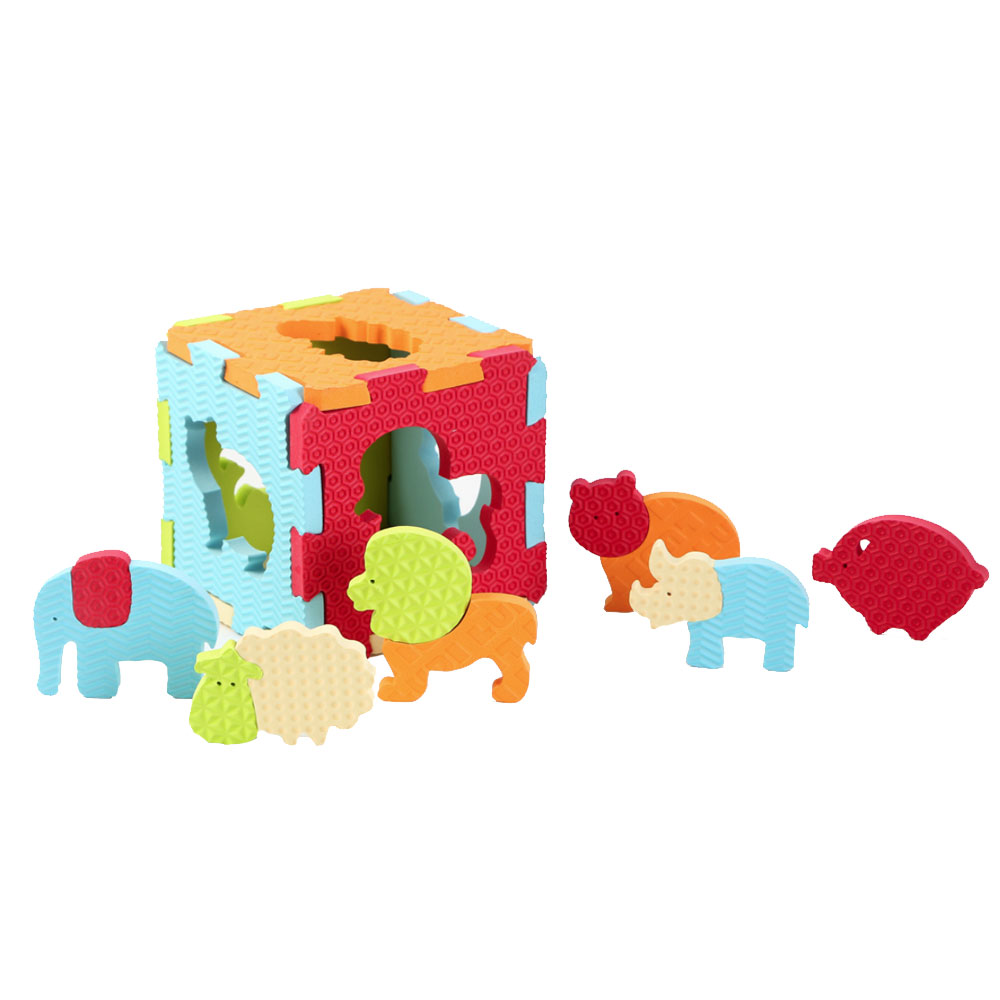 Ludi Foam puzzle pieces with animals