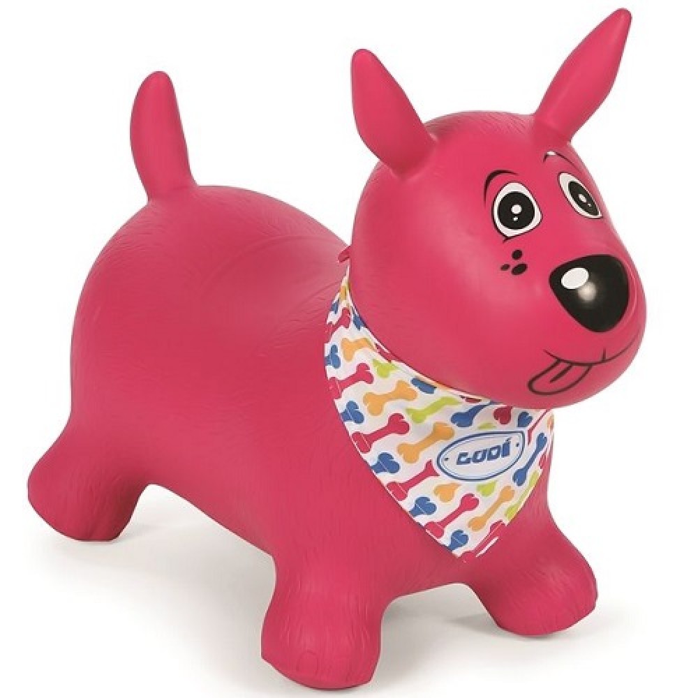 Ludi pink bouncing dog
