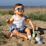 Kietla γυαλιά ηλίου Ourson 2-4 ετών Silver Blue Kietla γυαλιά ηλίου Ourson 2-4 ετών Silver Blue