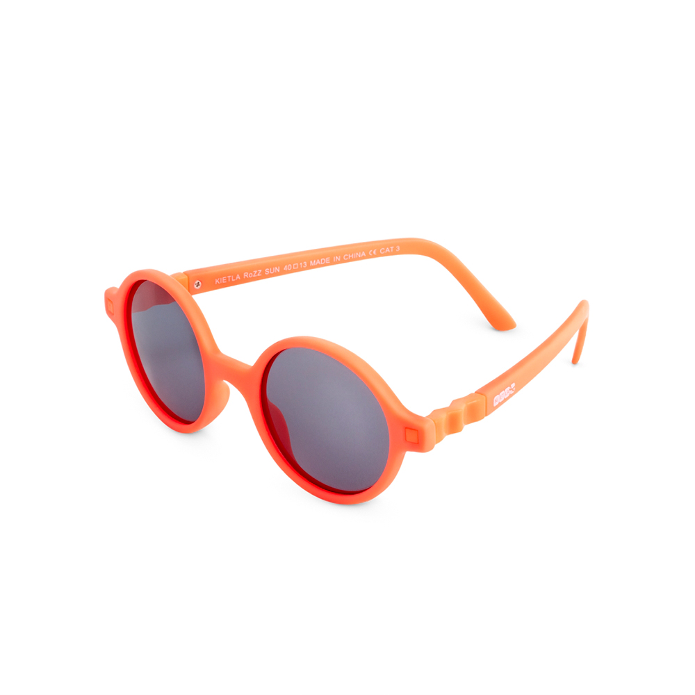 Kietla γυαλιά ηλίου Rozz 4-6 ετών Round Fluo Orange