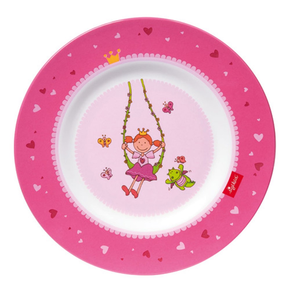 Sigikid Melamine plate, Pinky Queeny