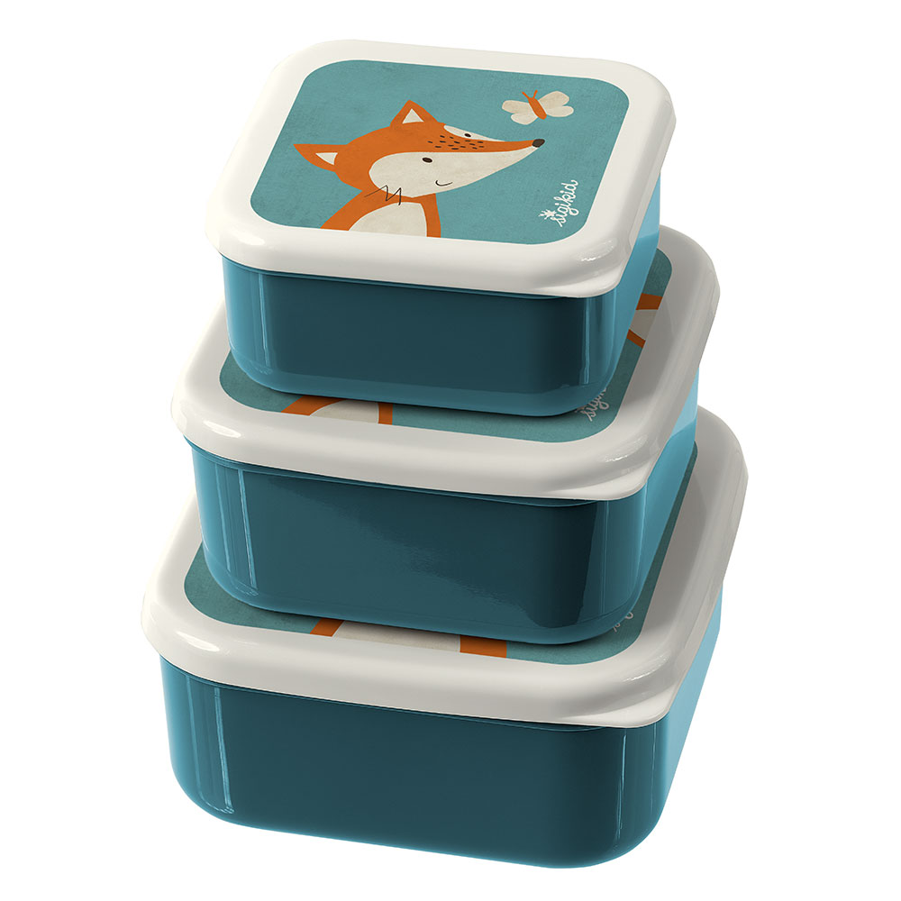 Sigikid 3 snack boxes fox, The little ones