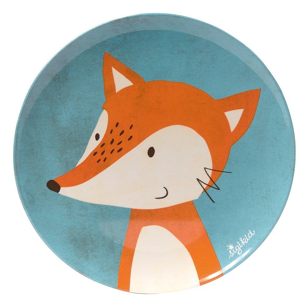 Sigikid Melamine plate fox, The little ones