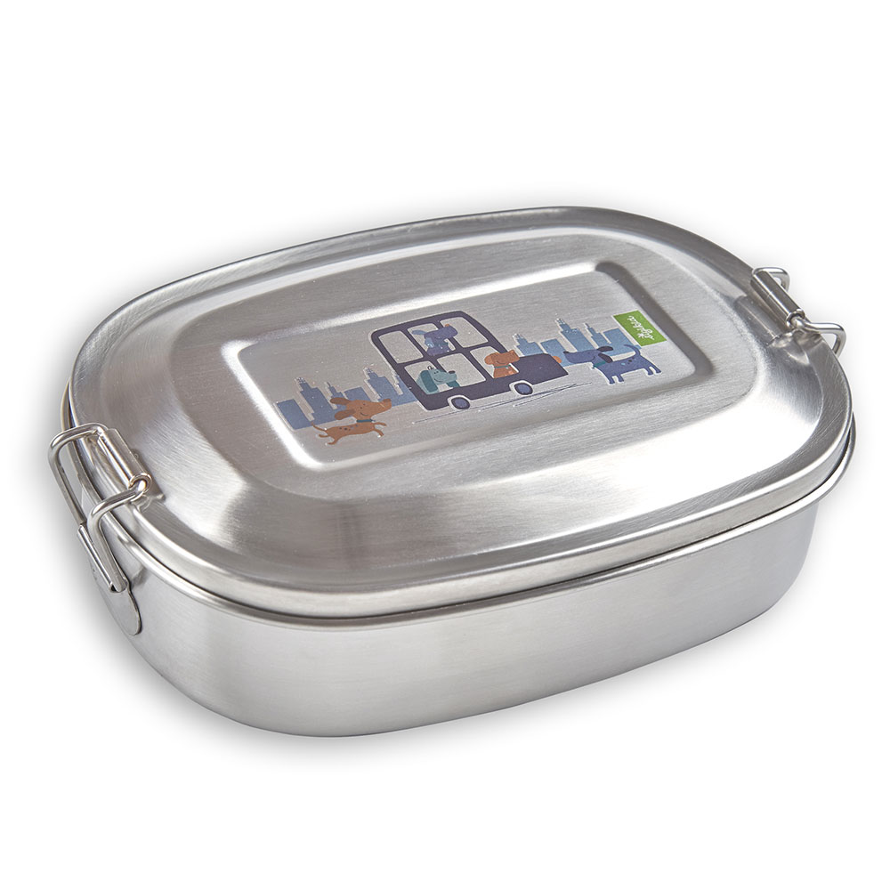 Sigikid Stainless steel lunch box dog